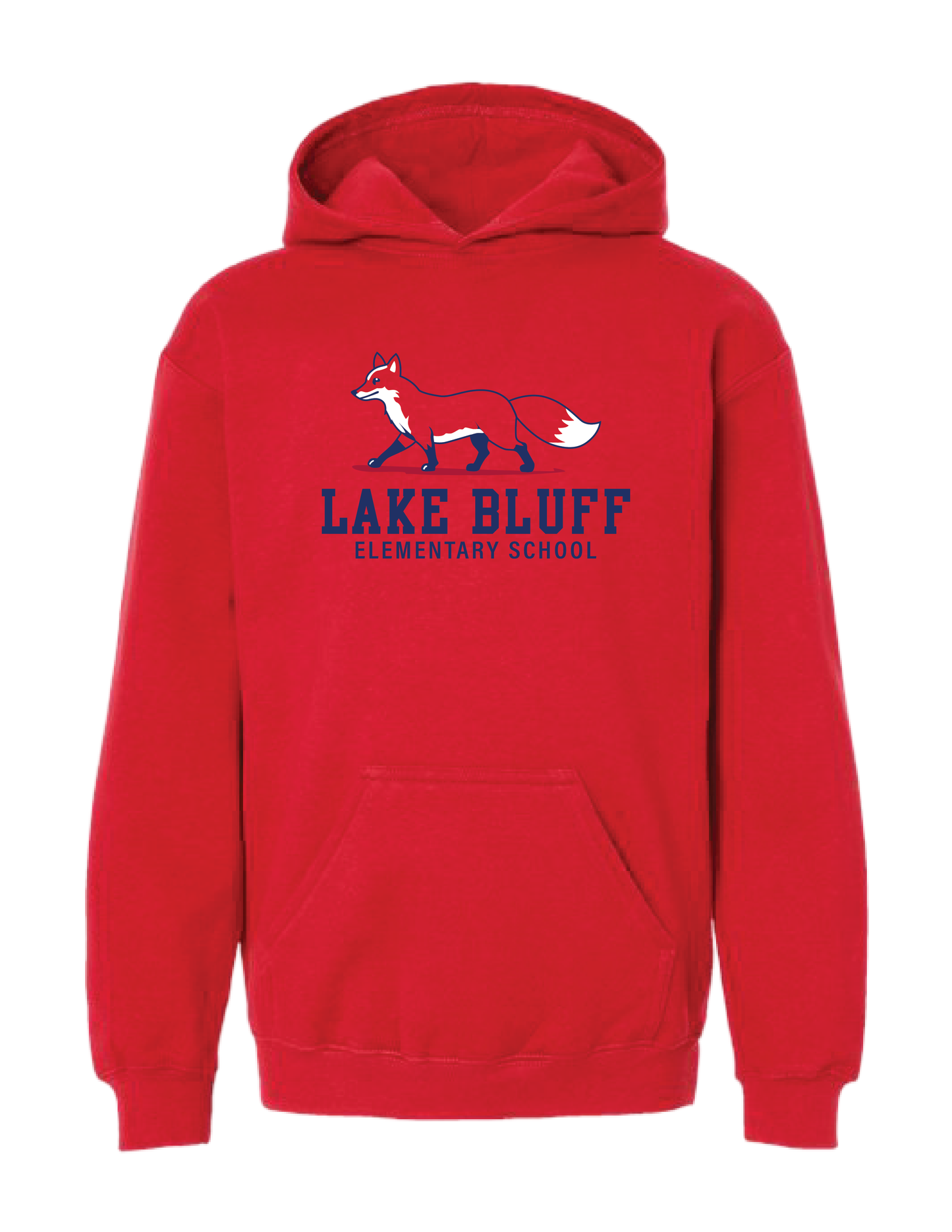 LBES Fox Red Hooded Pullover