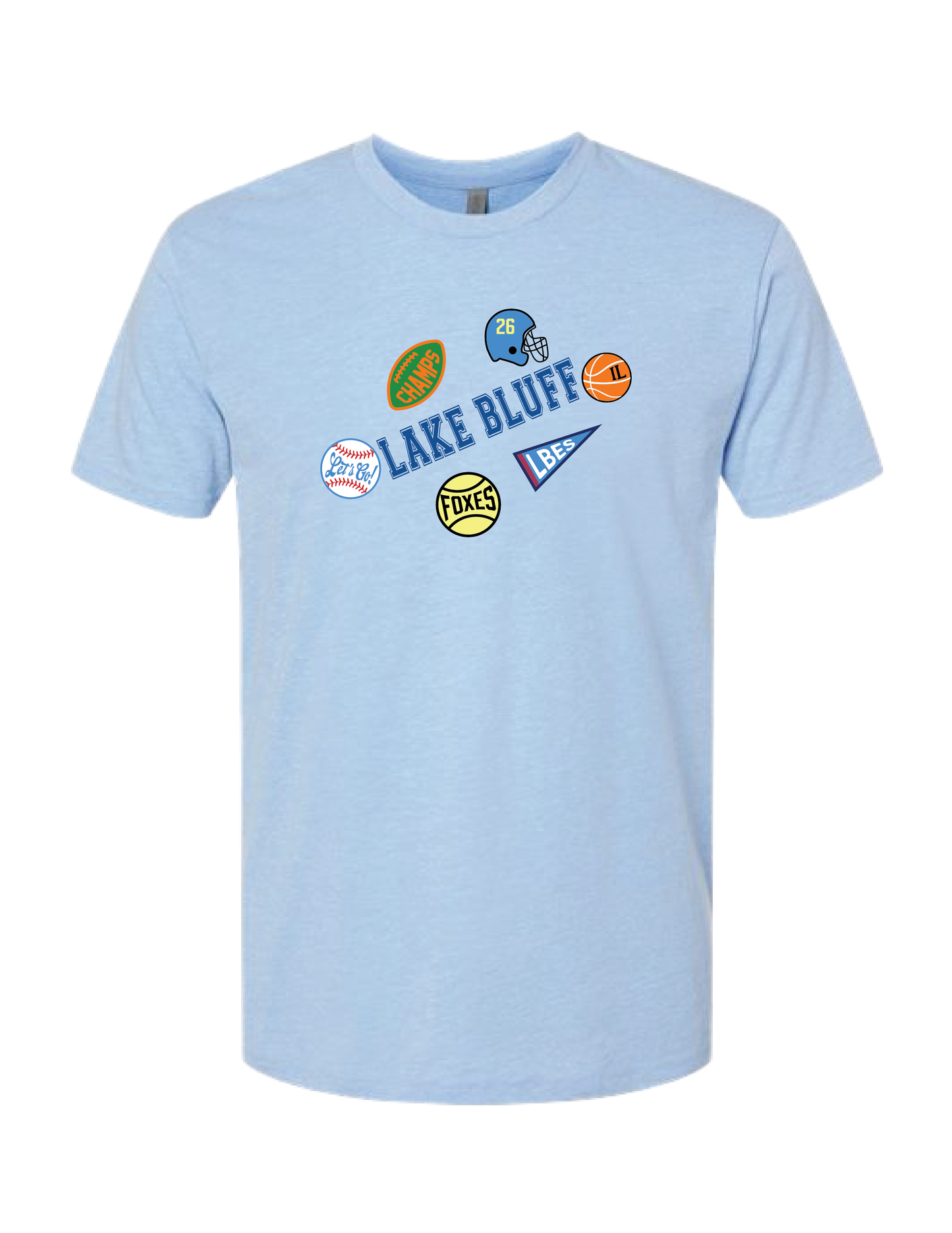 LBES Sports Patches Tee