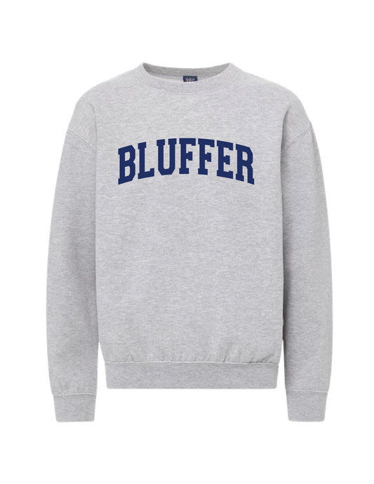 LBES Navy Bluffer Crew Neck
