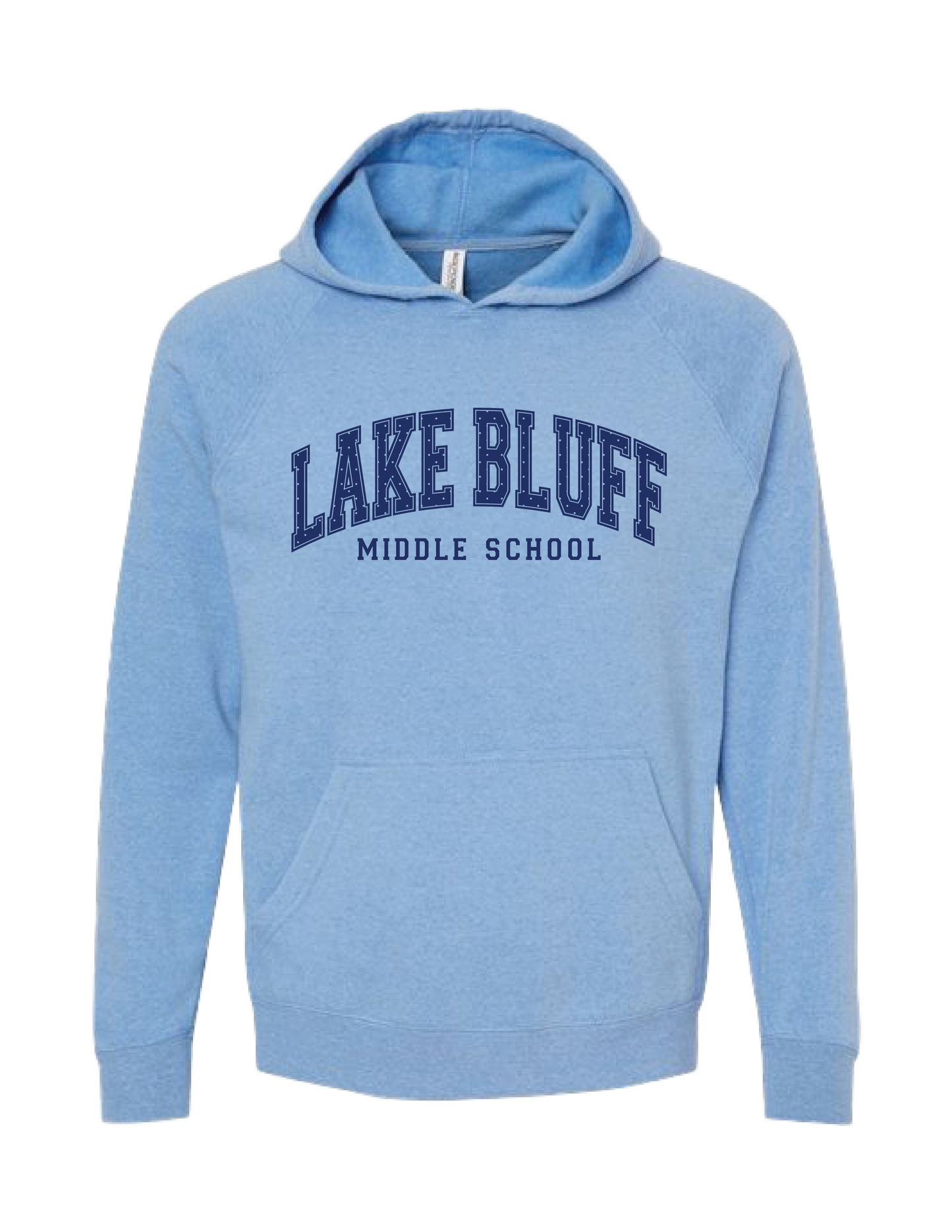 LBMS Polka Dot Campus Hooded Pullover