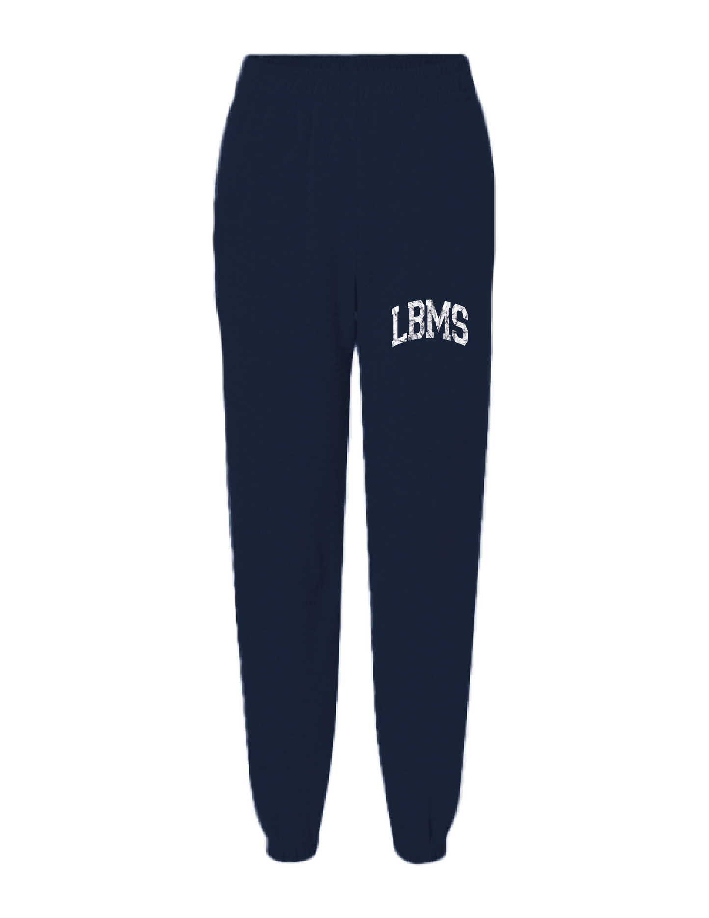 LBMS Vintage Collegiate Navy Blue Sweatpants