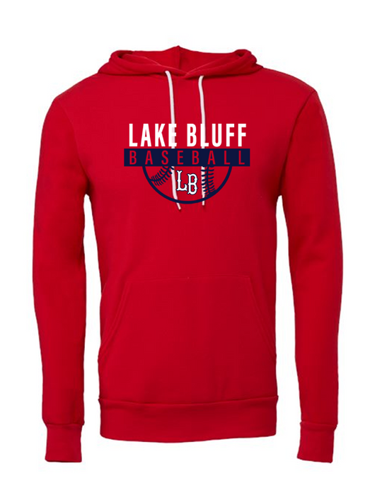 LB BASEBALL Half Ball Hooded Pullover