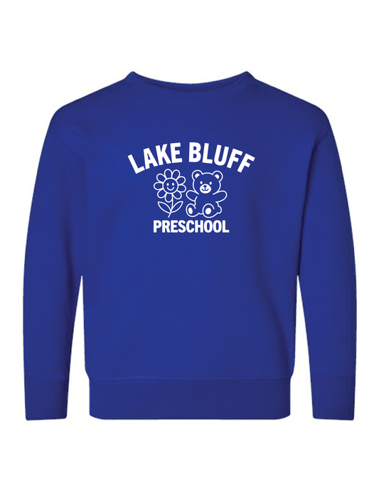 LAKE BLUFF PRESCHOOL Blue Crew Neck