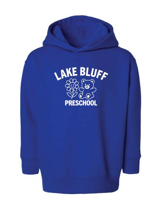 LAKE BLUFF PRESCHOOL Blue Hooded Pullover