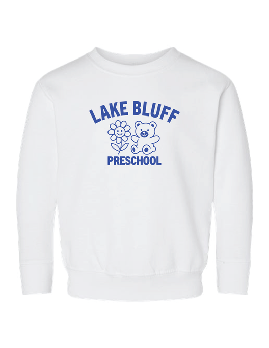 LAKE BLUFF PRESCHOOL White Crew Neck