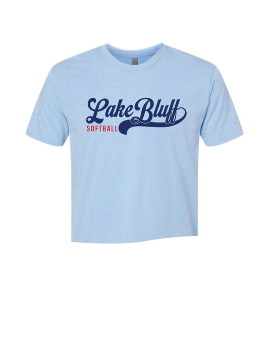 LAKE BLUFF SOFTBALL Script Tee