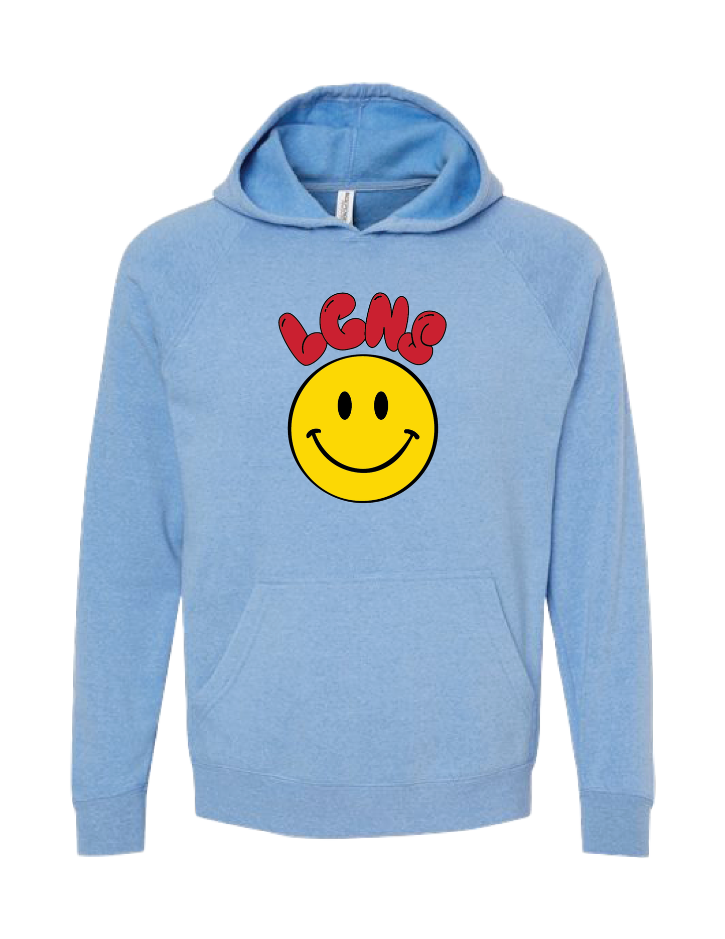 LCNS Bubble Smiley Hooded Pullover