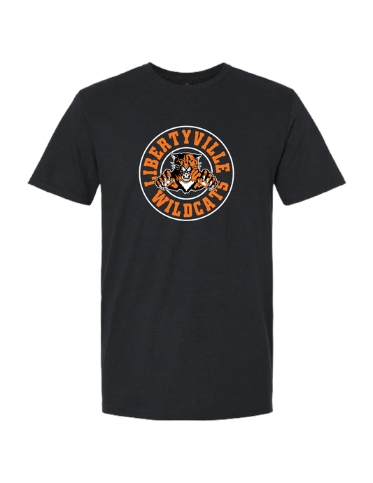 LIBERTYVILLE HIGH SCHOOL Retro Circle Tee