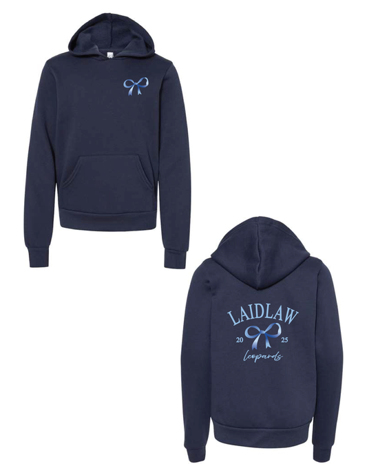 LAIDLAW Vintage Bow Hooded Pullover