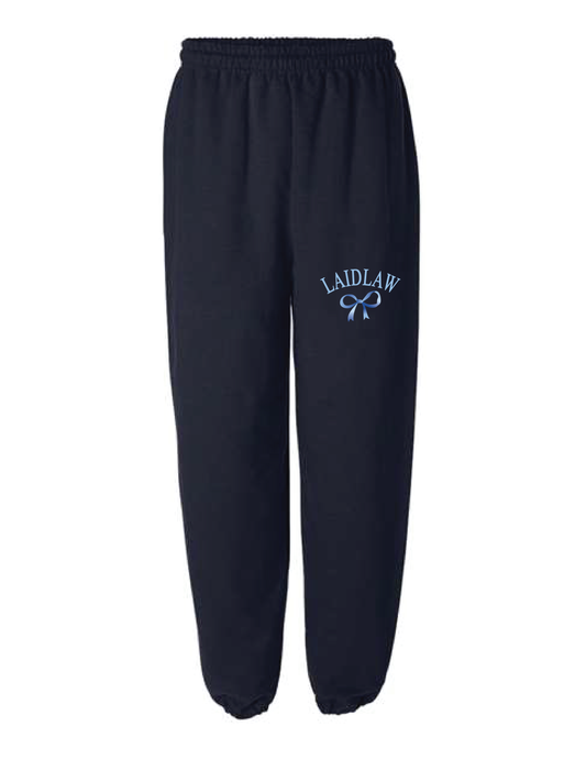 LAIDLAW Vintage Bow Sweatpants