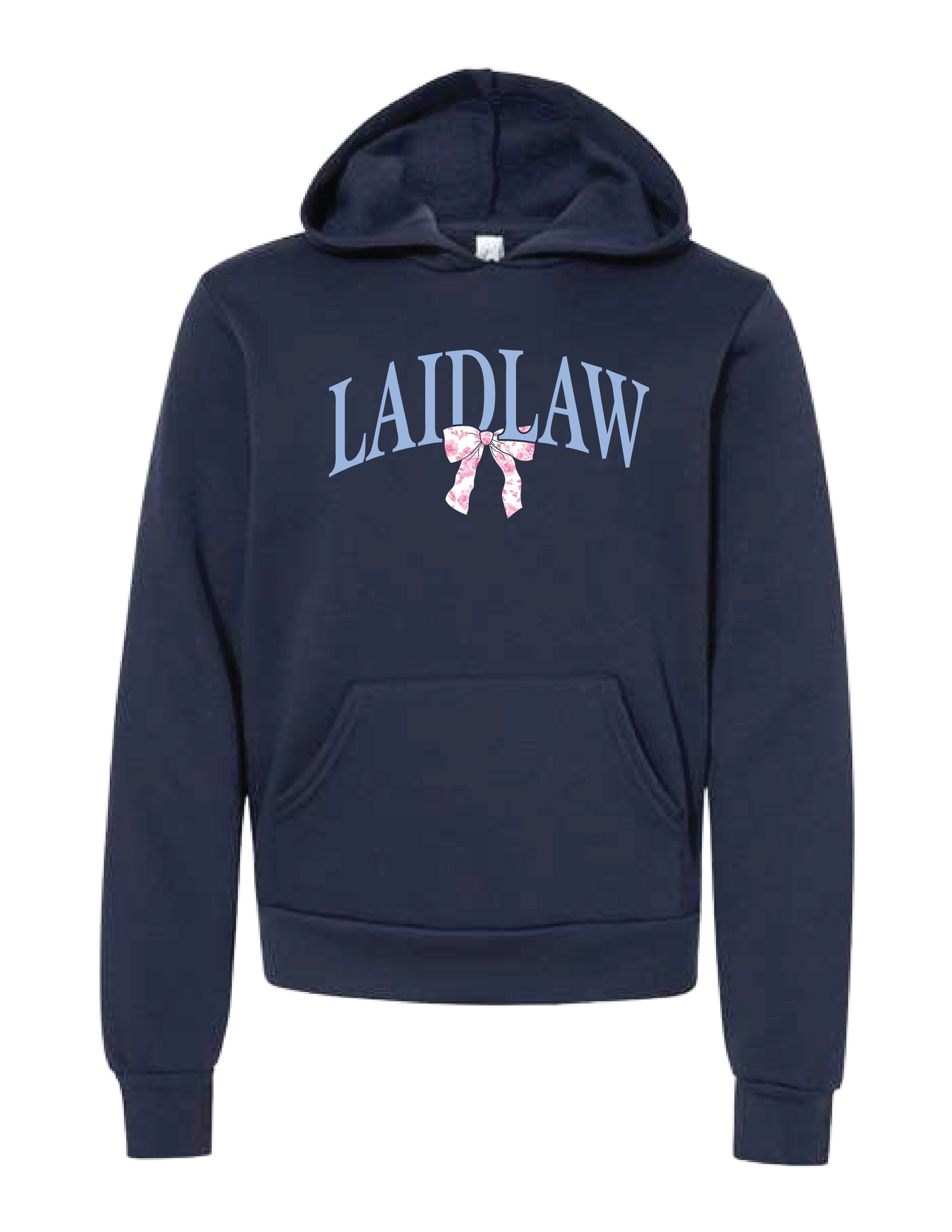 LAIDLAW Blooming Bow Hooded Pullover