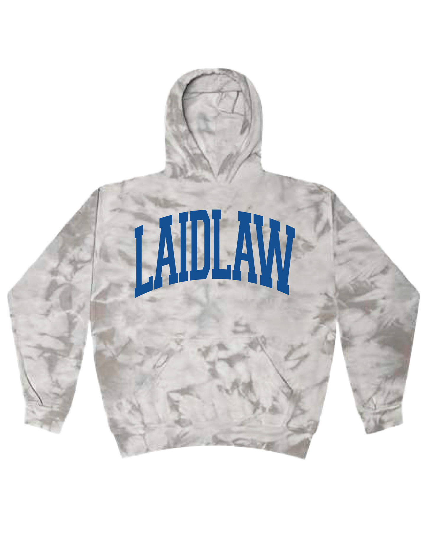 LAIDLAW Collegiate Tie Dye Hooded Pullover