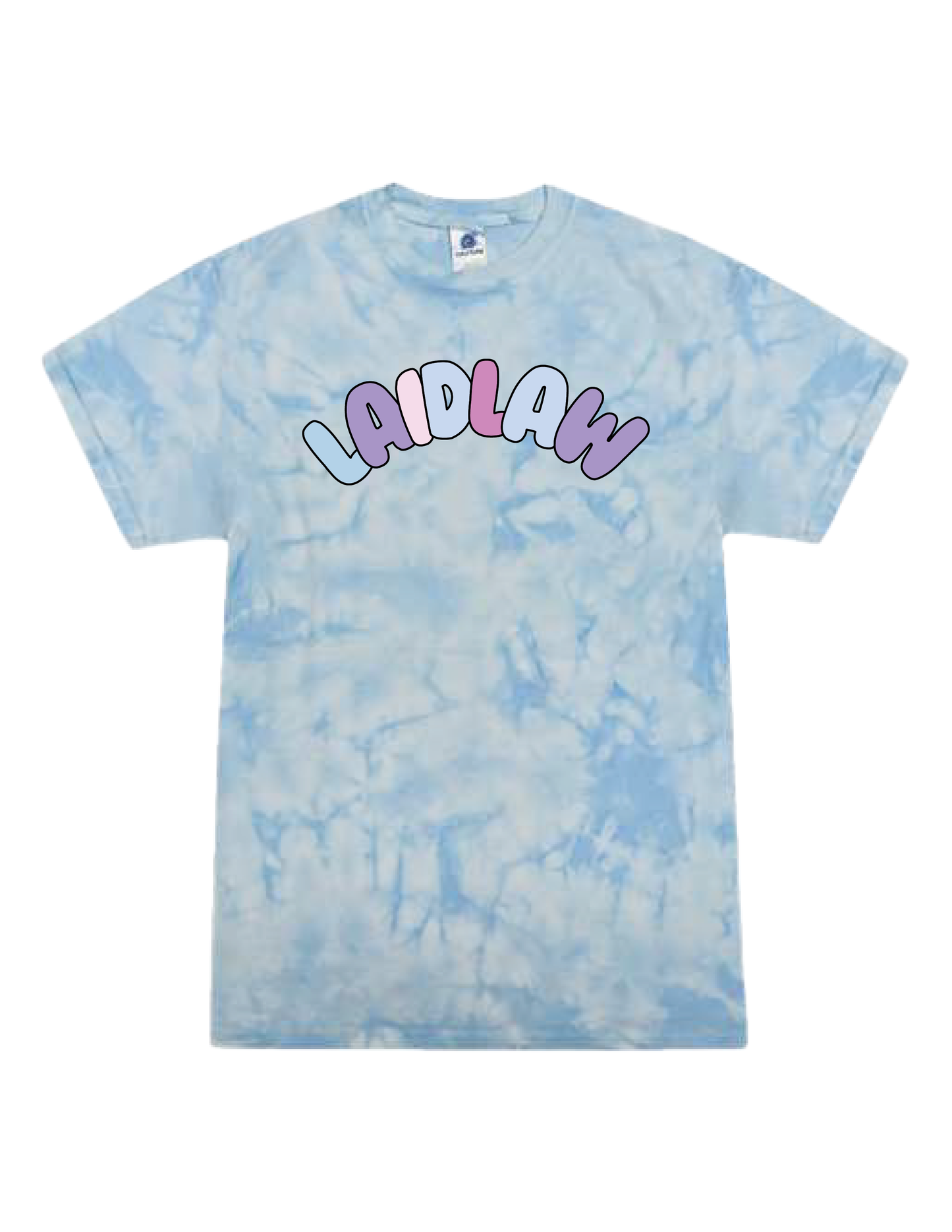LAIDLAW Pastel Bubble Tie Dye Tee