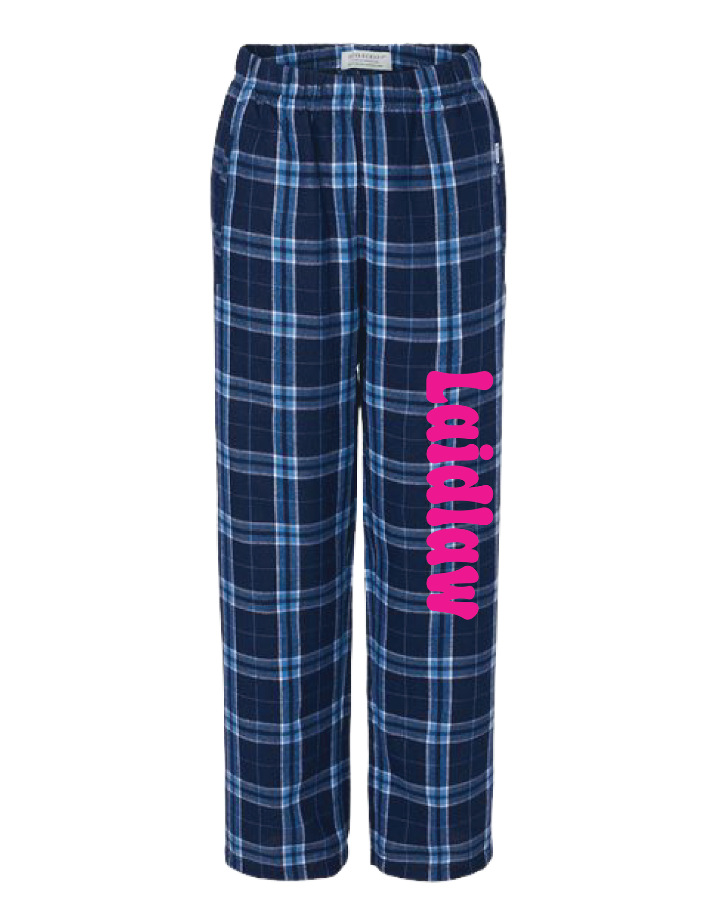 LAIDLAW Pink Bubble Flannel Pants