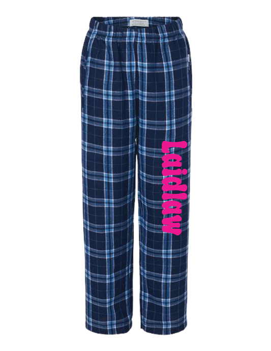 LAIDLAW Pink Bubble Flannel Pants