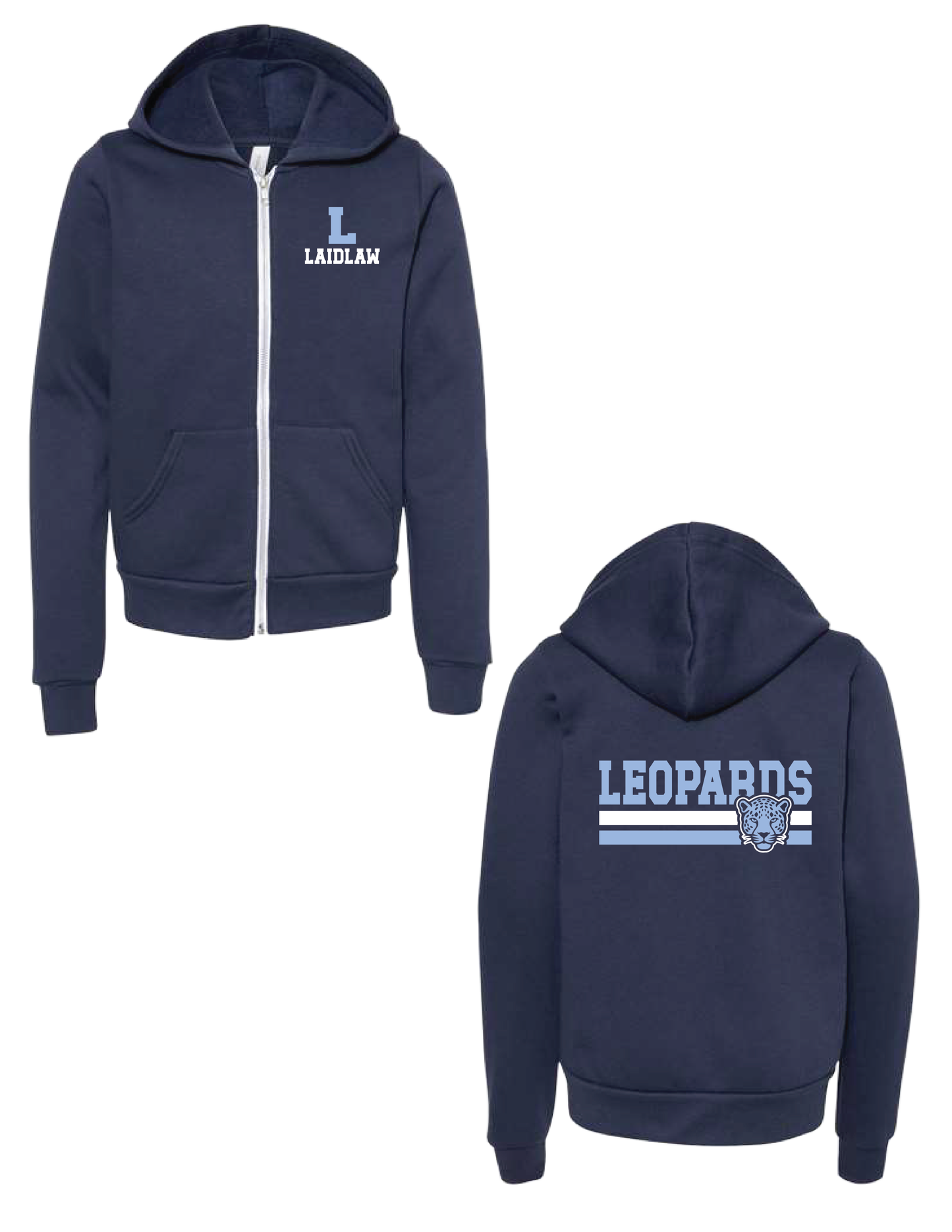 LAIDLAW Stripes Zip Up