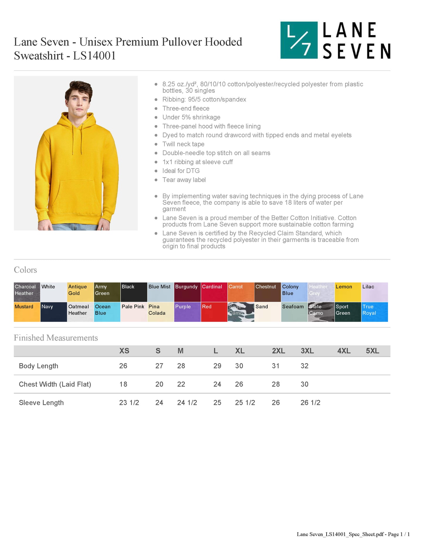 COOPER SZN Hooded Pullover