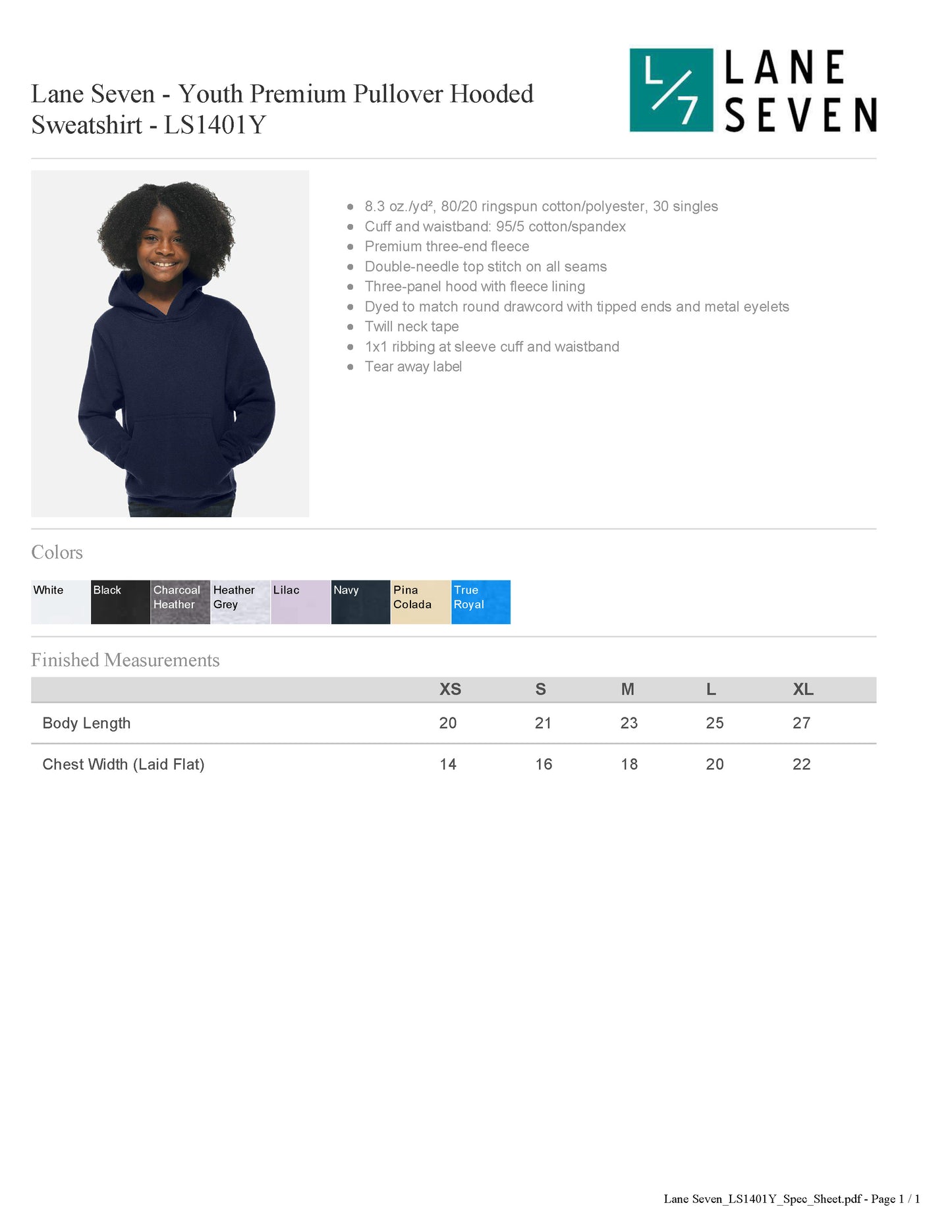COOPER SZN Hooded Pullover