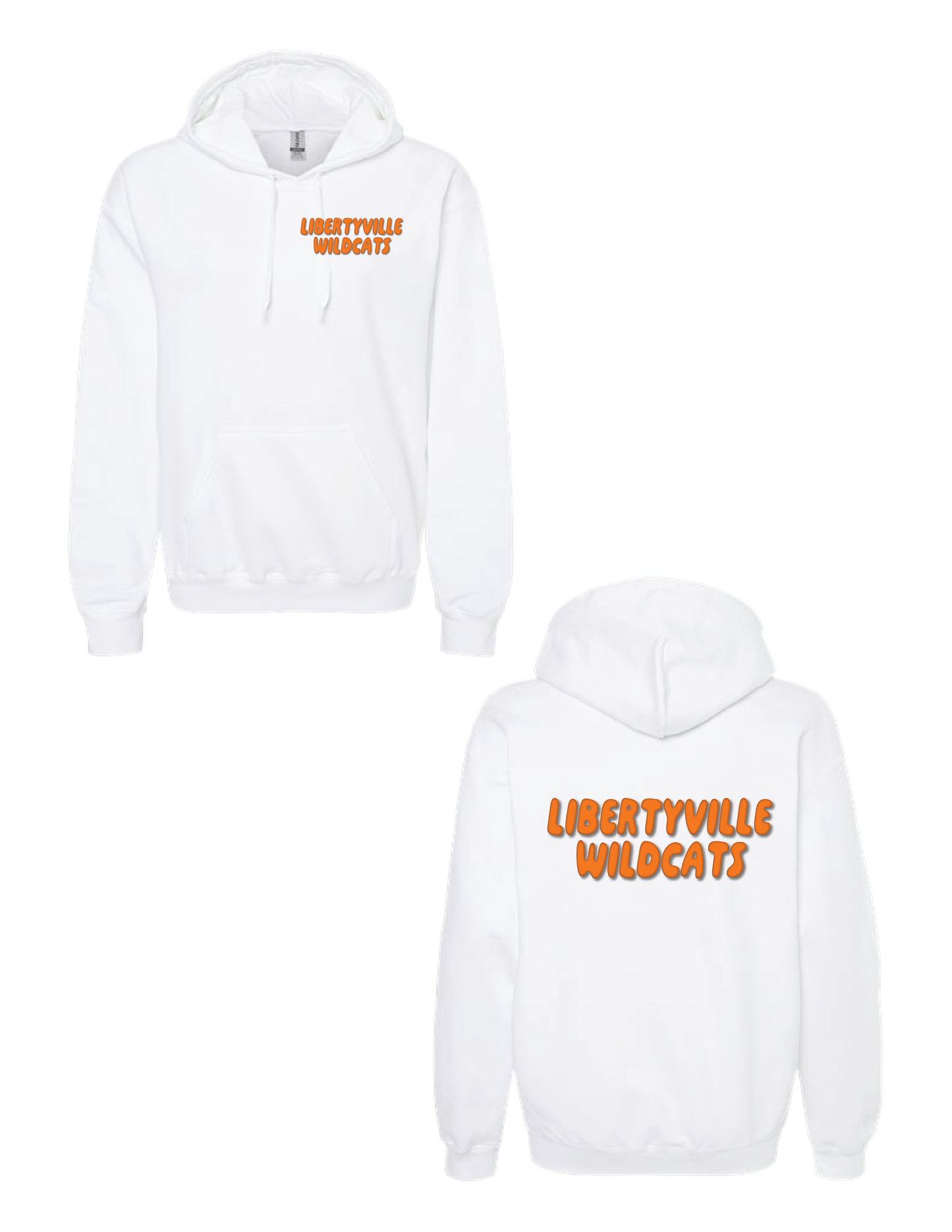 LIBERTYVILLE HIGH SCHOOL Bubble Puff Hooded Pullover