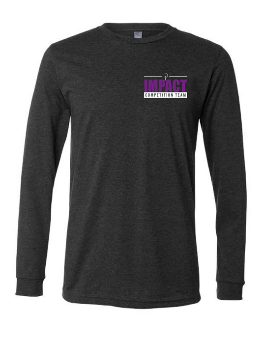 IMPACT COMPETITION TEAM Logo Long Sleeve Tee