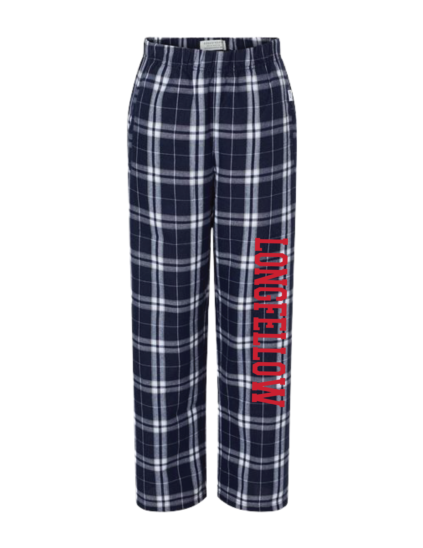 LONGFELLOW Red Collegiate Flannel Pants