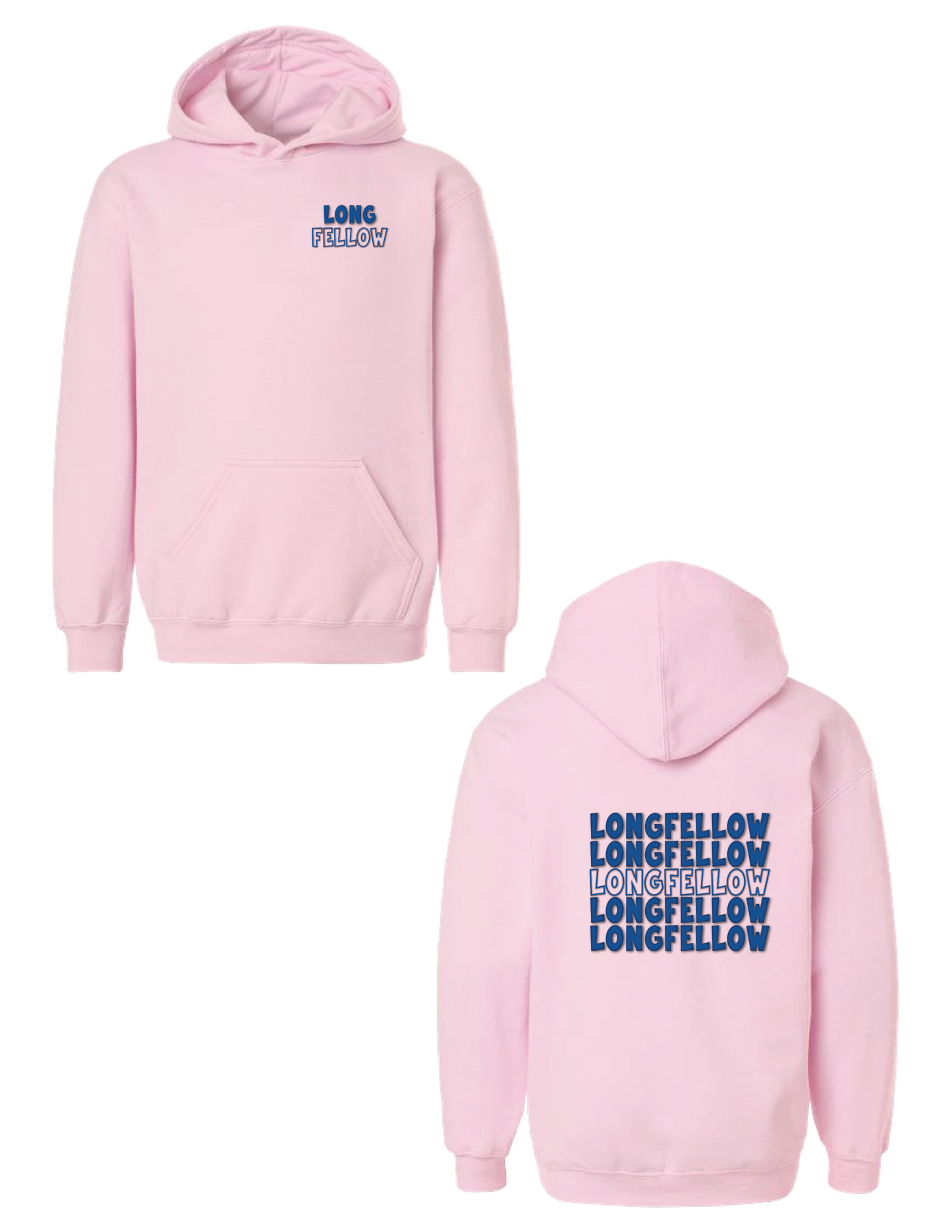 LONGFELLOW Puff Repeat Hooded Pullover
