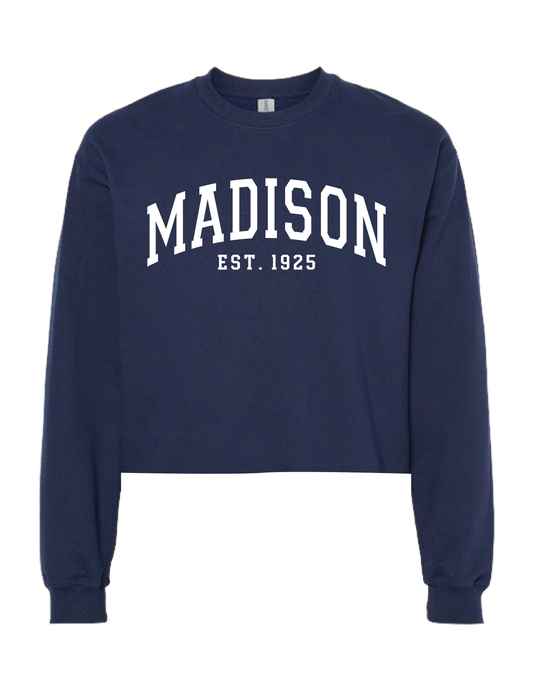 MADISON Est. 1925 Navy Crew Neck