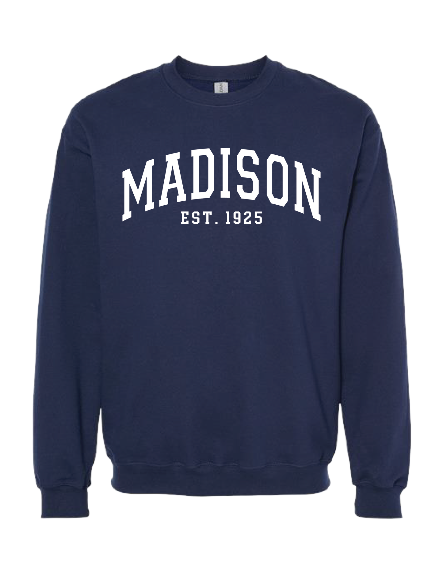 MADISON Est. 1925 Navy Crew Neck