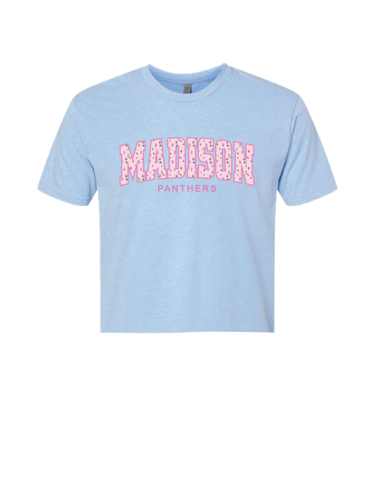 MADISON Floral Campus Tee