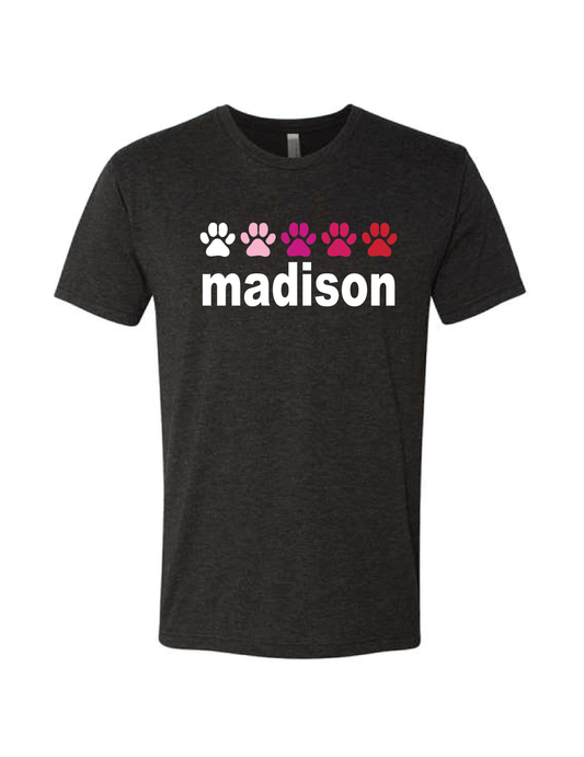 MADISON Ombre Paws Tee