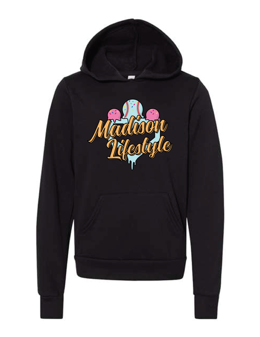 MADISON Waffle Cone Hooded Pullover
