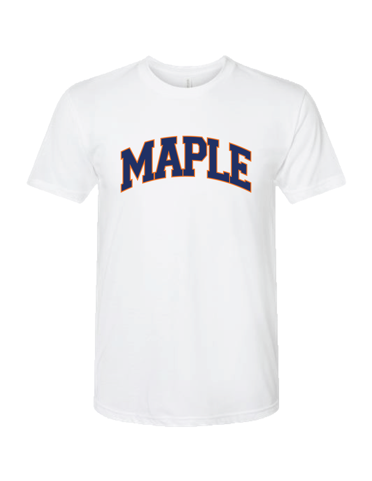 MAPLE Collegiate White Tee