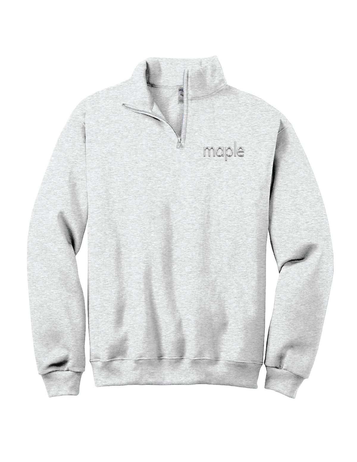 MAPLE Metallic Baseline Quarter Zip