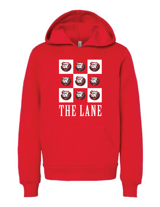 THE LANE Mascot Checker Hooded Pullover