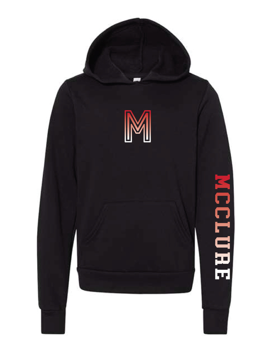 MCCLURE Ombre Overtime Hooded Pullover