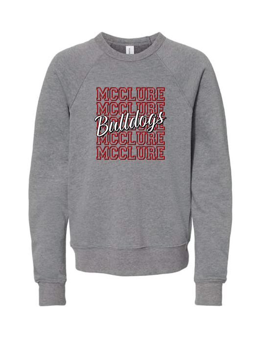 MCCLURE Shadow Repeat Crew Neck Pullover