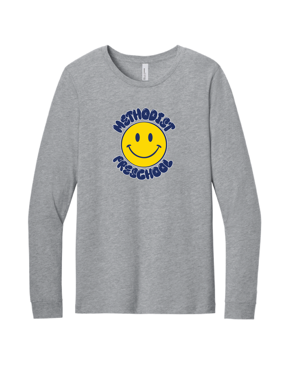 METHODIST PRESCHOOL Bubble Smiley Long Sleeve Tee
