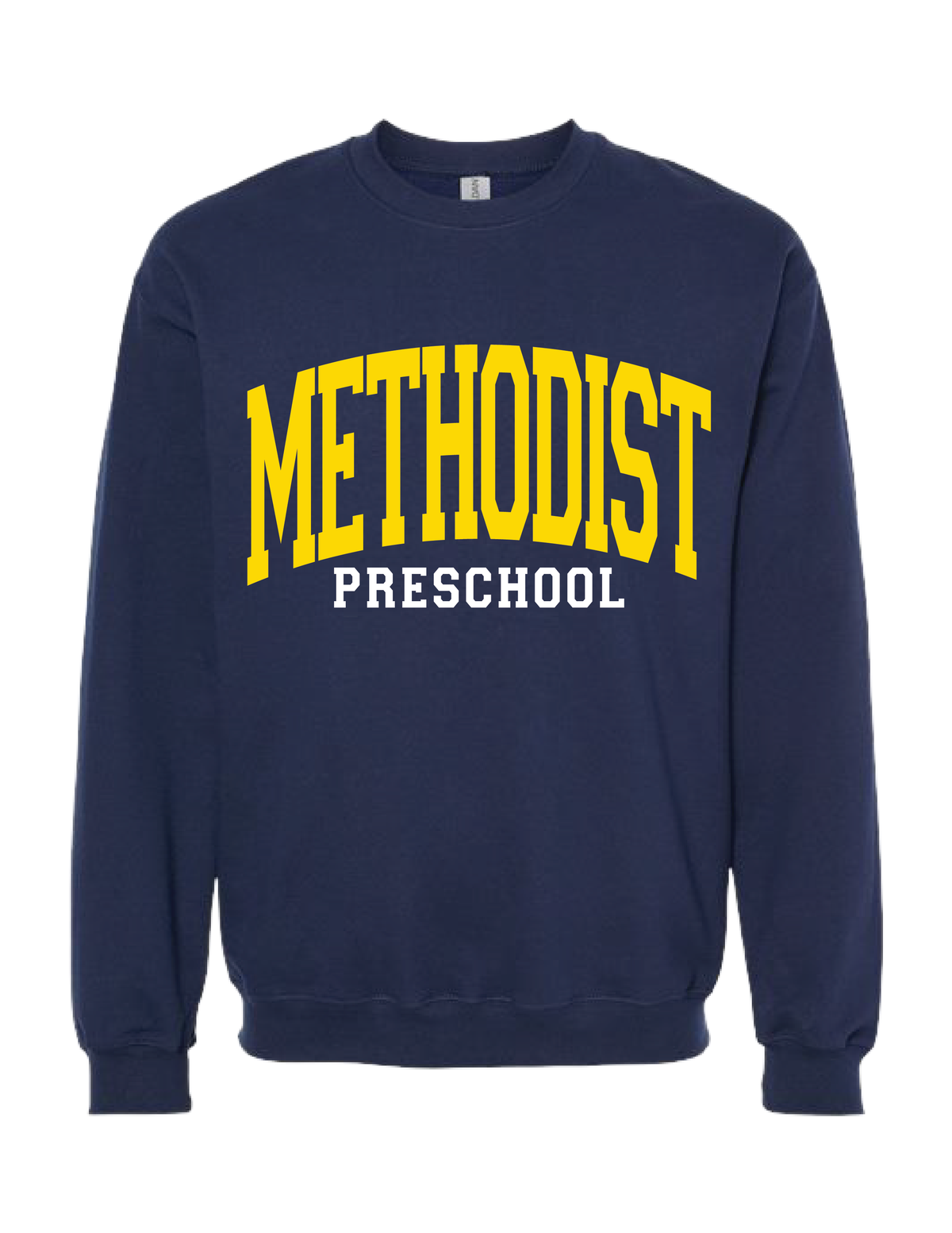 METHODIST PRESCHOOL Collegiate Crew Neck