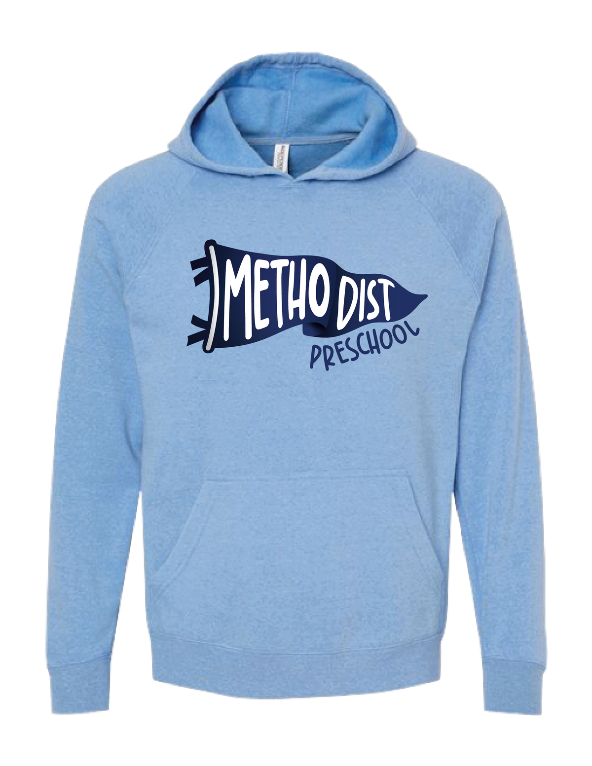 METHODIST PRESCHOOL Pennant Hooded Pullover