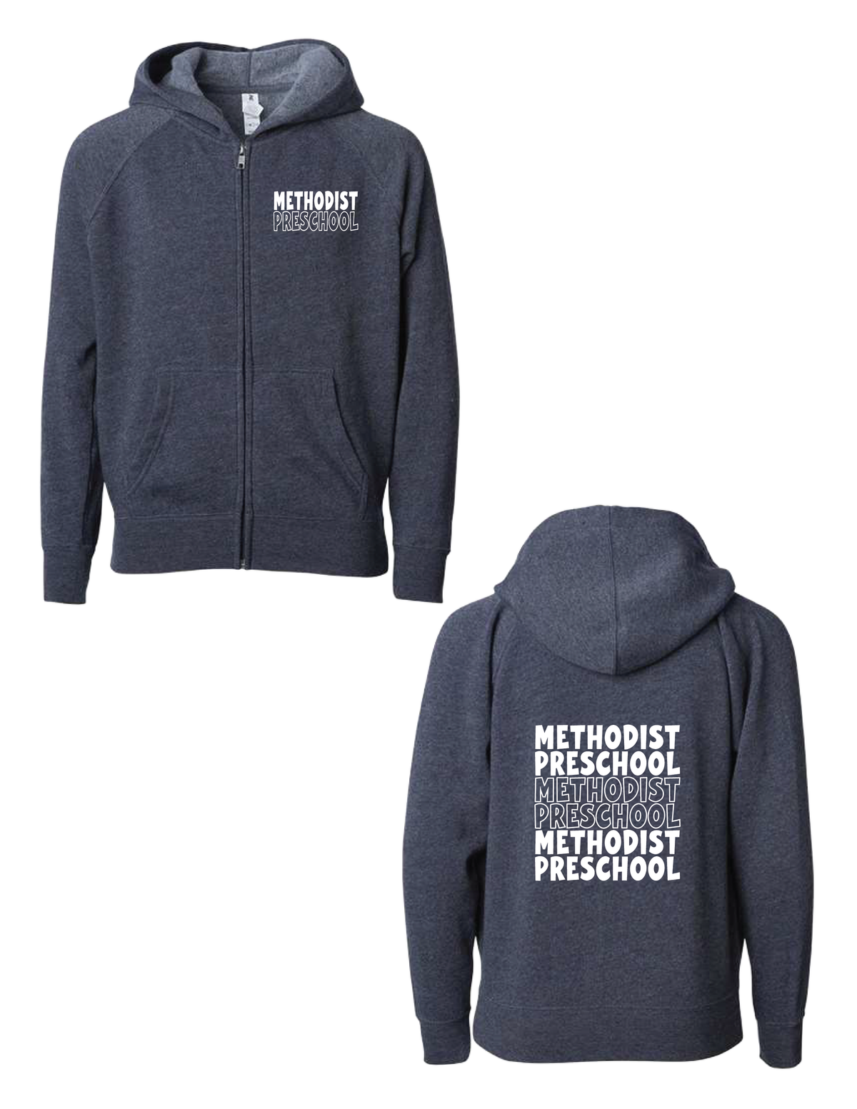METHODIST PRESCHOOL Repeat Zip Up
