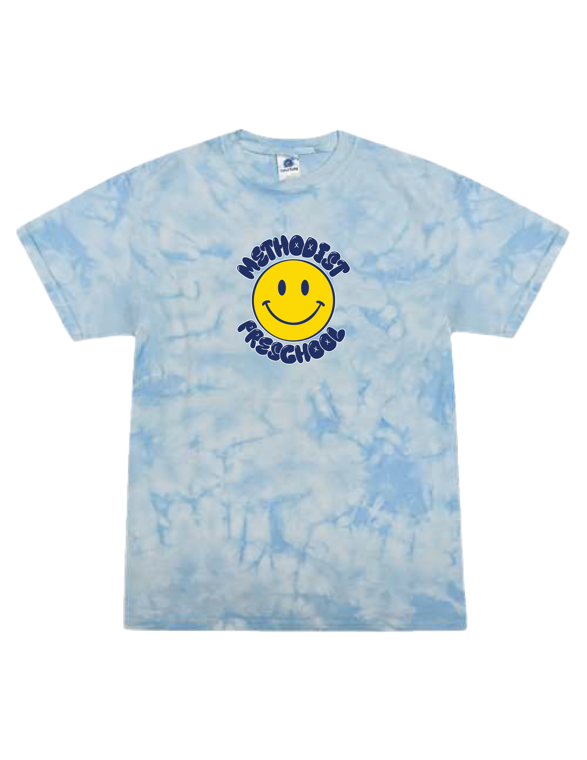 METHODIST PRESCHOOL Bubble Smiley Tie Dye Tee