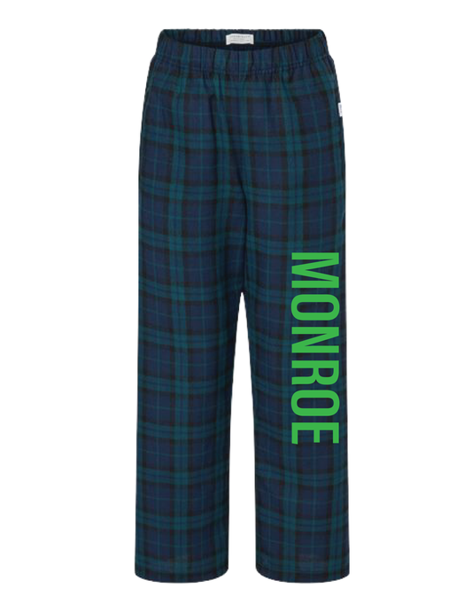 MONROE Block Flannel Pants