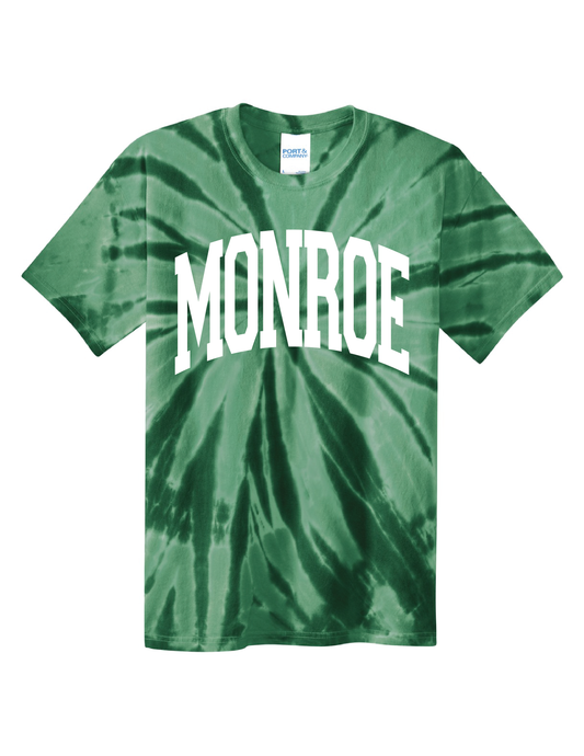 MONROE Collegiate Tie Dye Tee