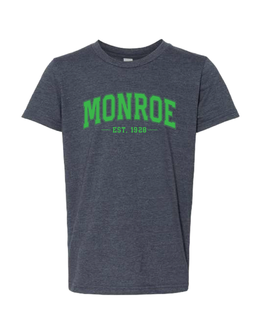MONROE Est. 1928 Navy Tee