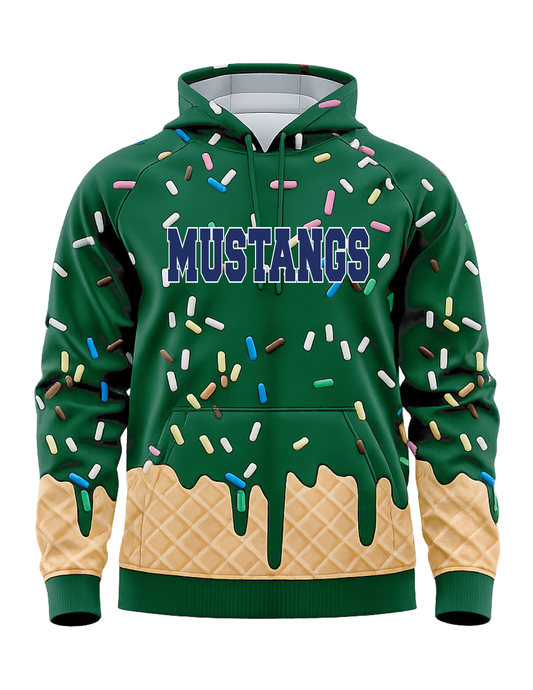 MONROE Ice Cream Hooded Pullover
