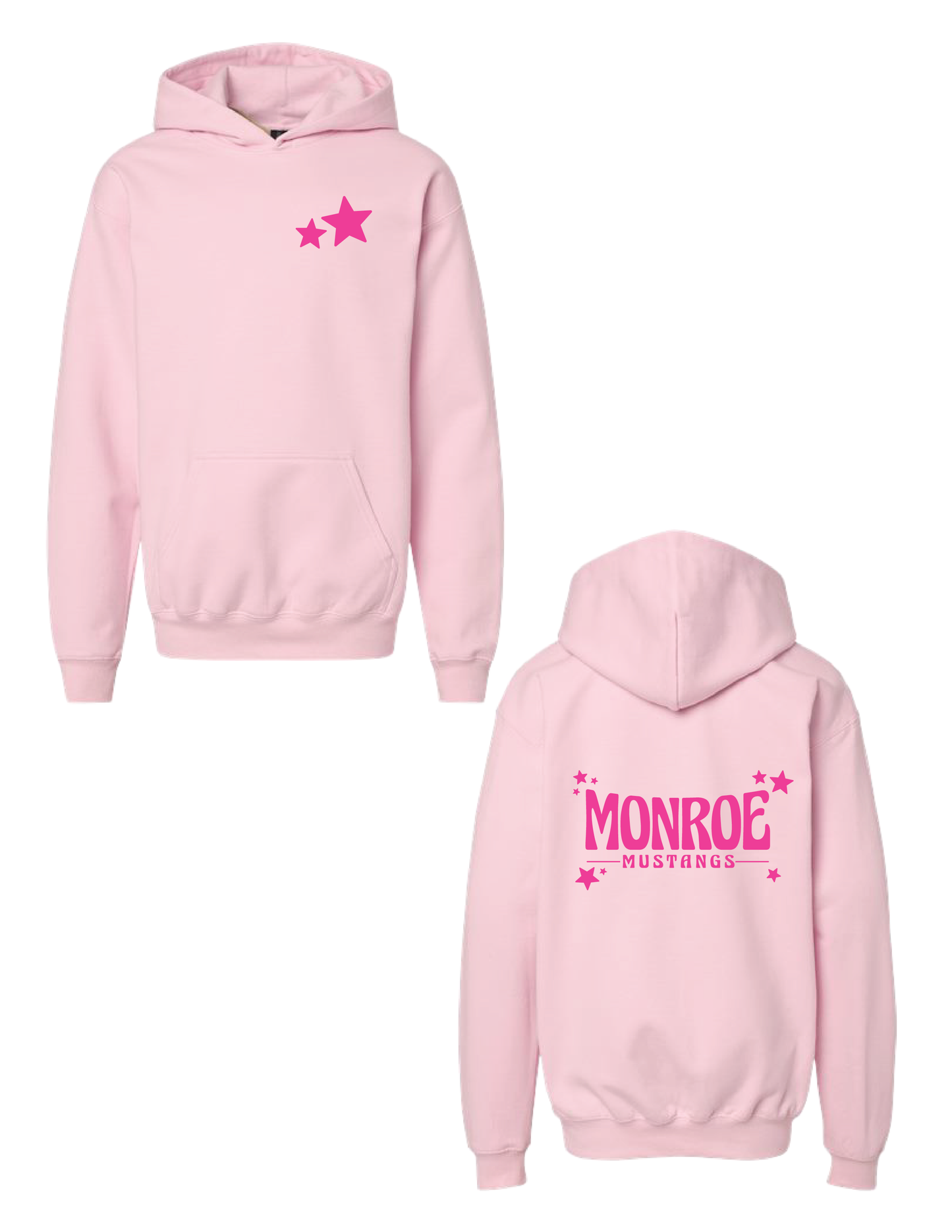 MONROE Star Hooded Pullover