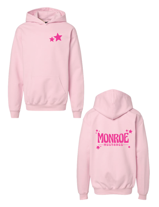 MONROE Star Hooded Pullover