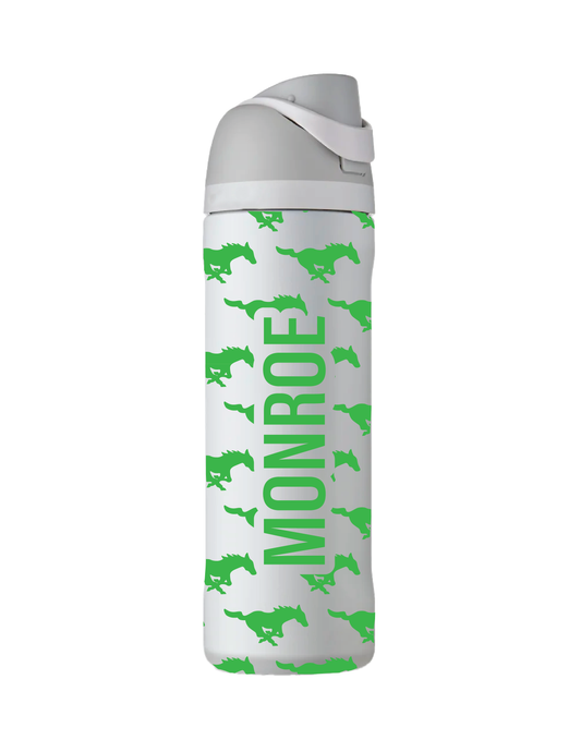 MONROE Block Mustang Water Bottle