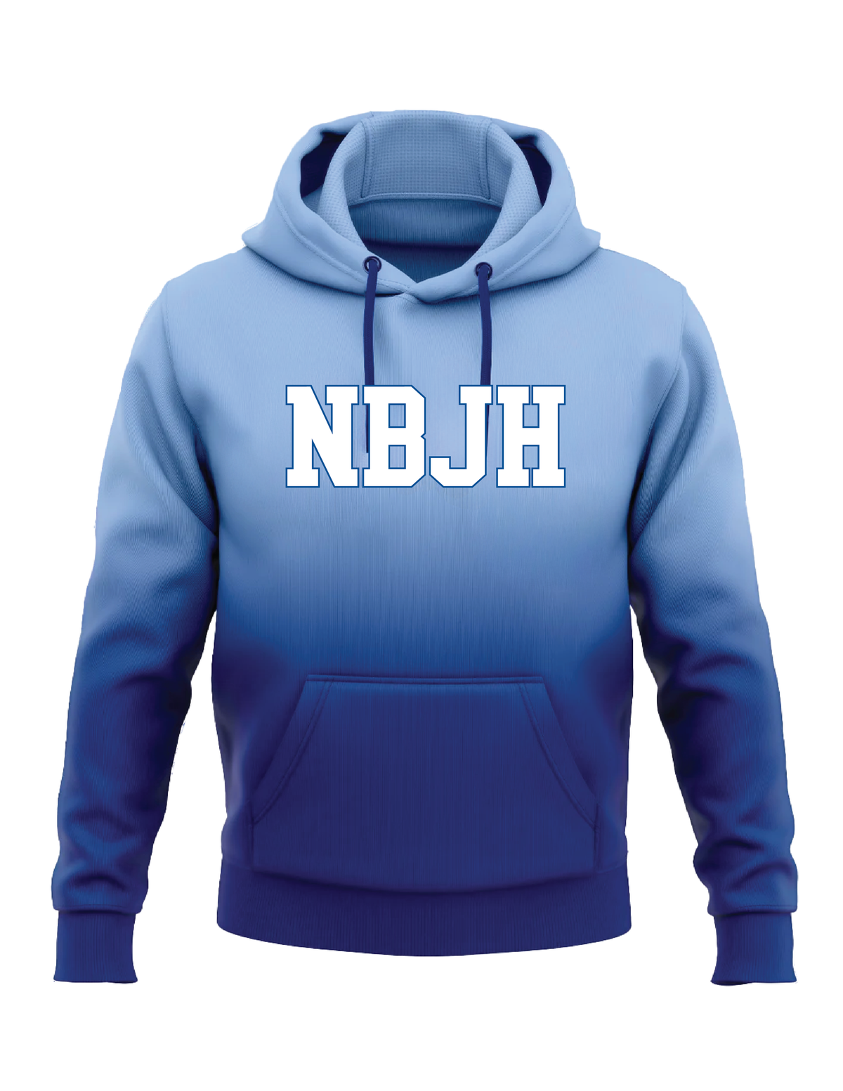 NBJH Classic Block Ombre Hooded Pullover