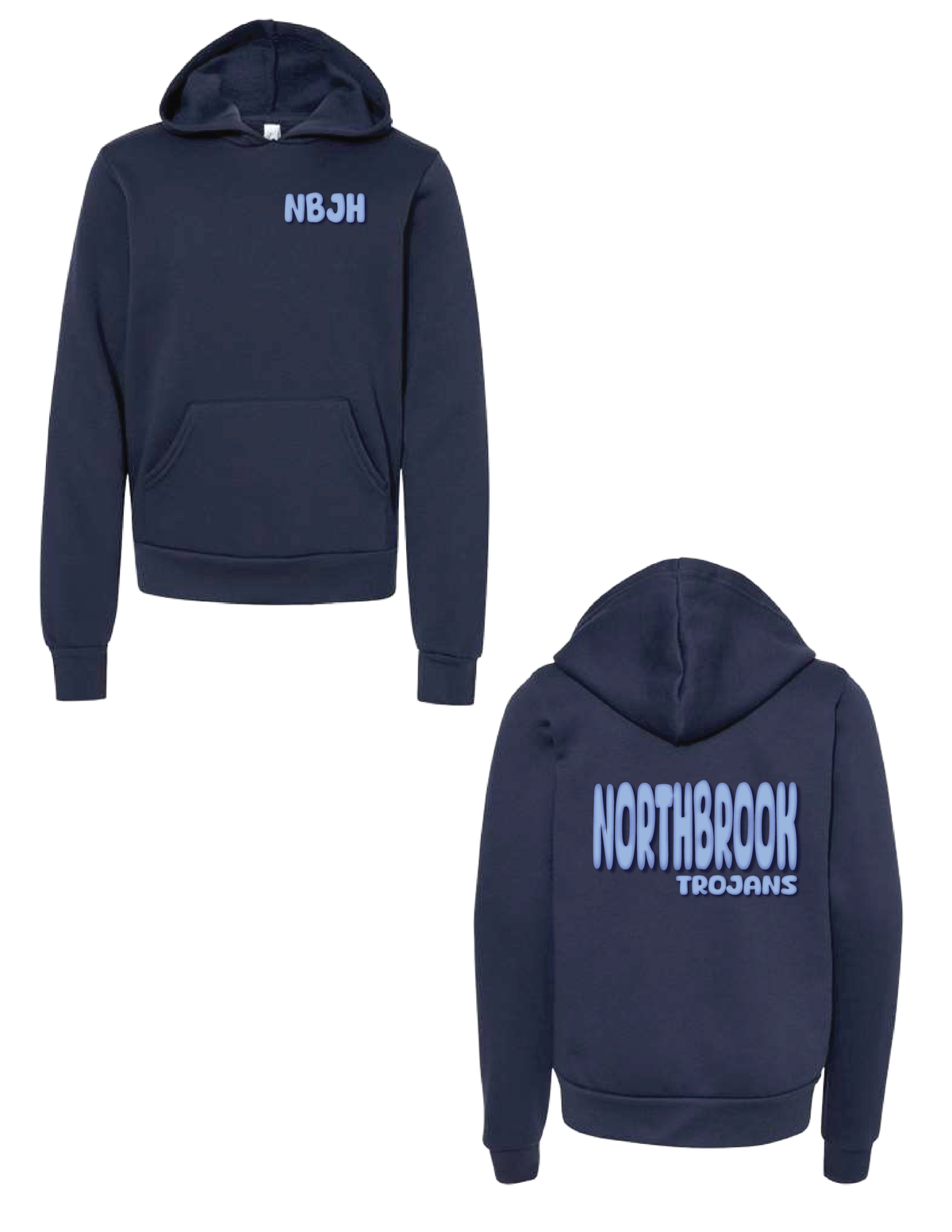 NBJH Bubble Puff Hooded Pullover